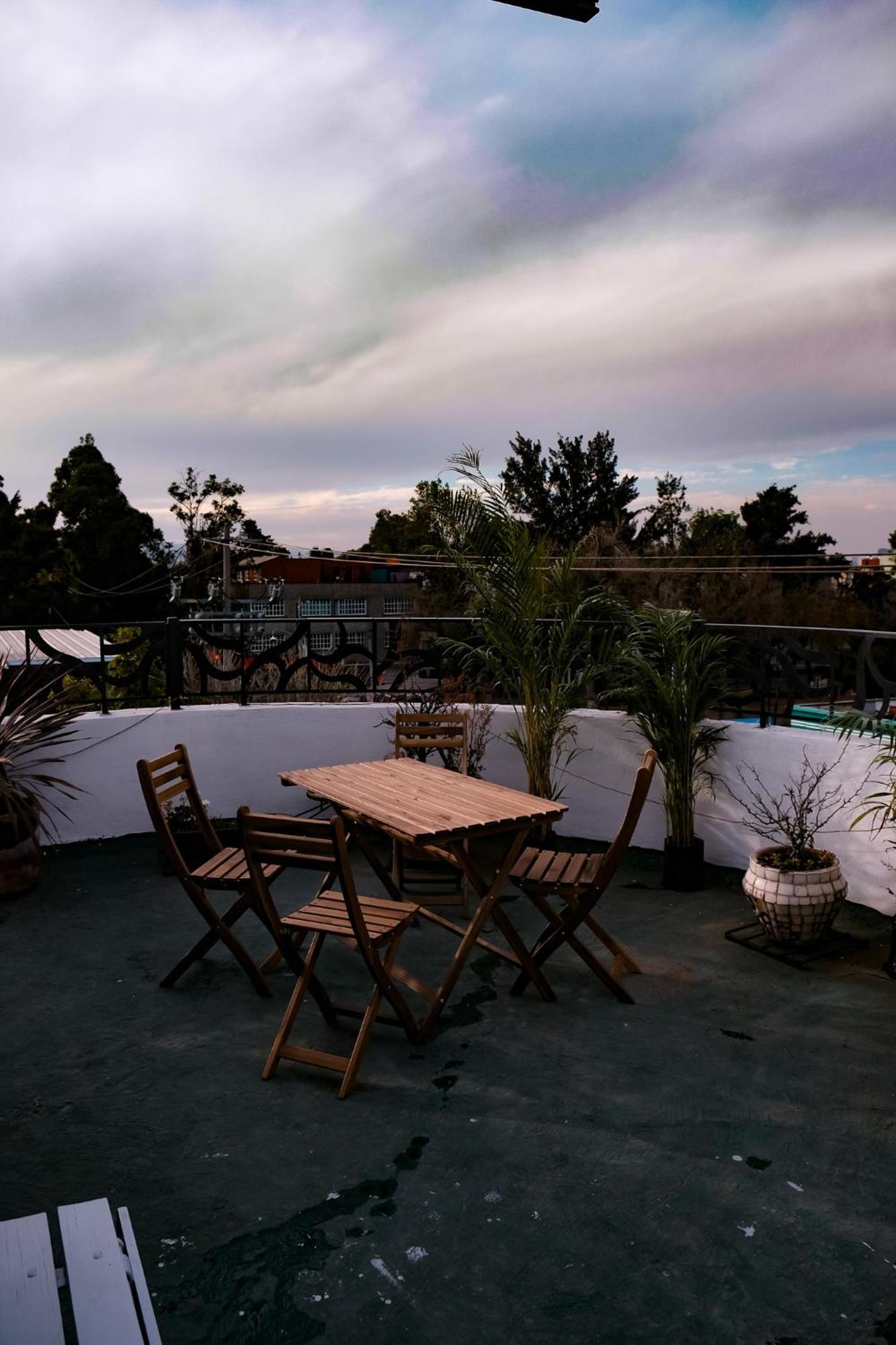 Modern Studio, Rooftop Charm, Cdmx Center2 Mexico Extérieur photo