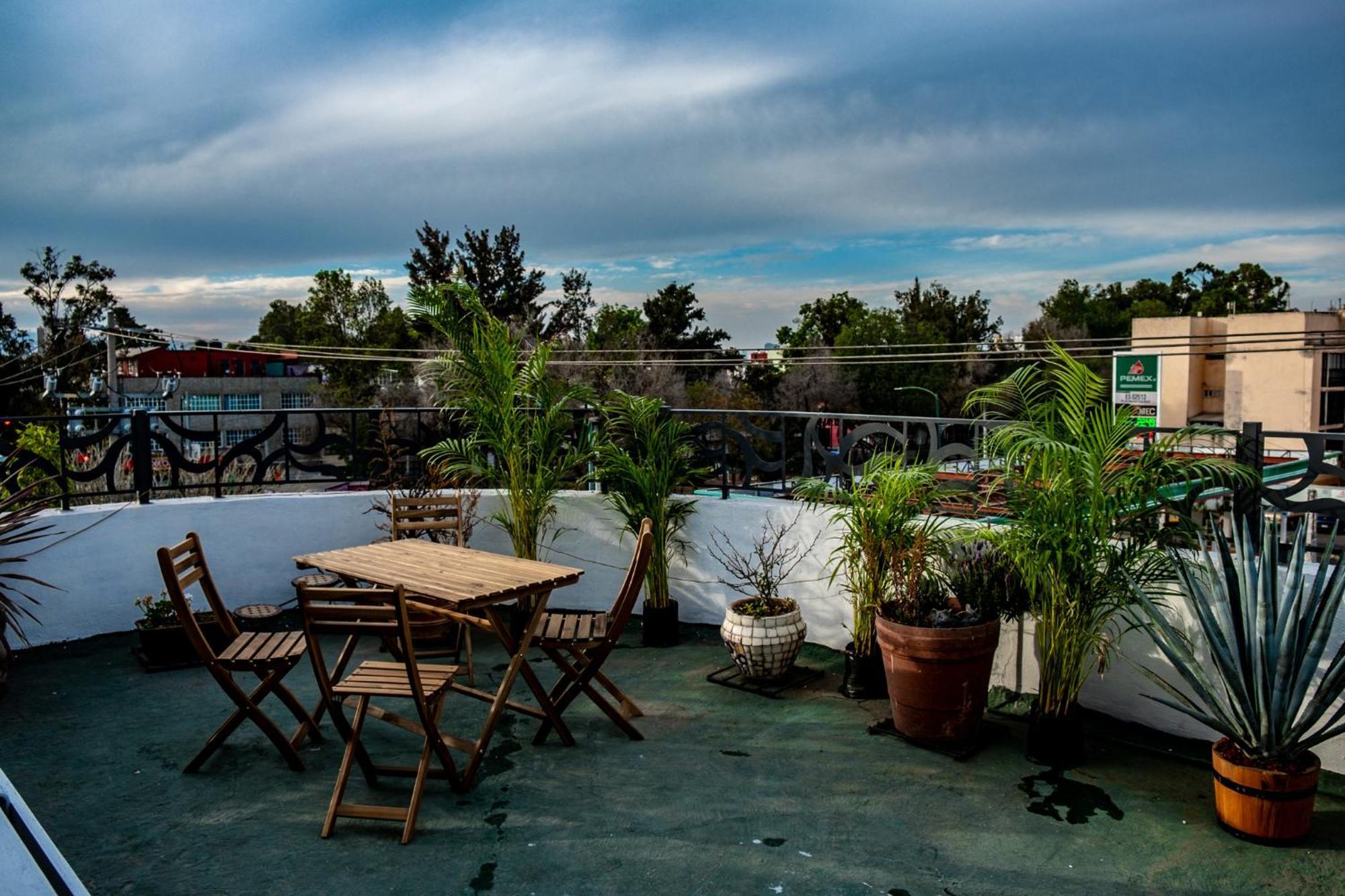 Modern Studio, Rooftop Charm, Cdmx Center2 Mexico Extérieur photo